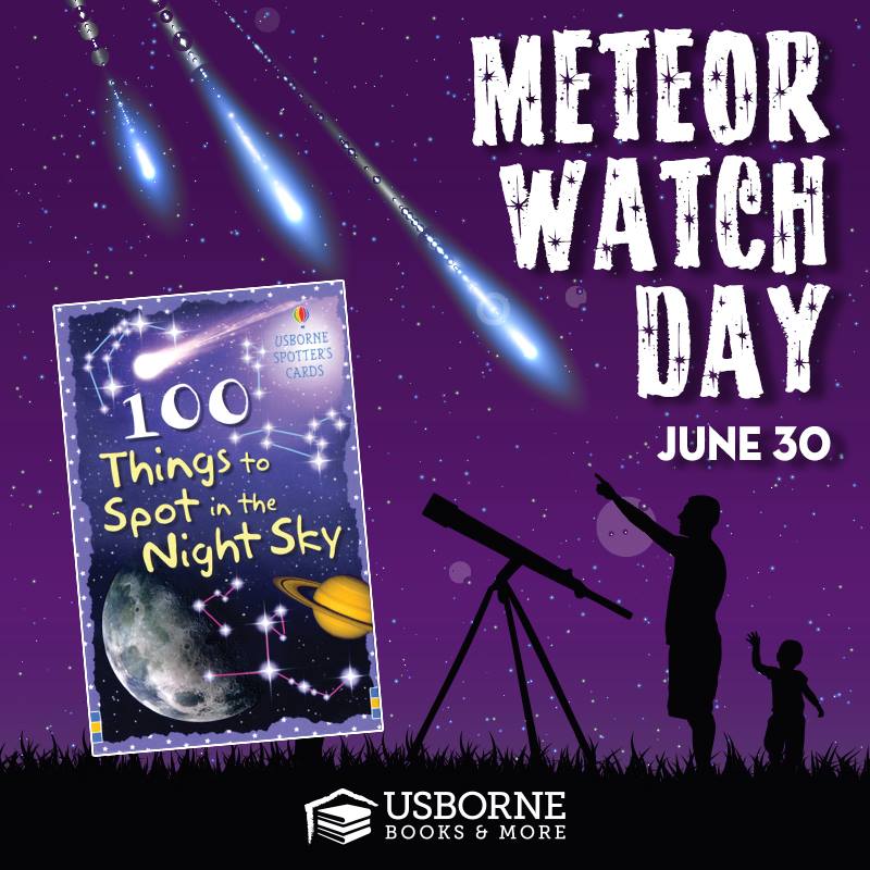 Meteor Watch Day is June 30th.