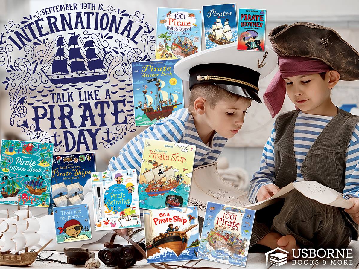 International Talk Like a Pirate Day - September 19 - Barnyard Books