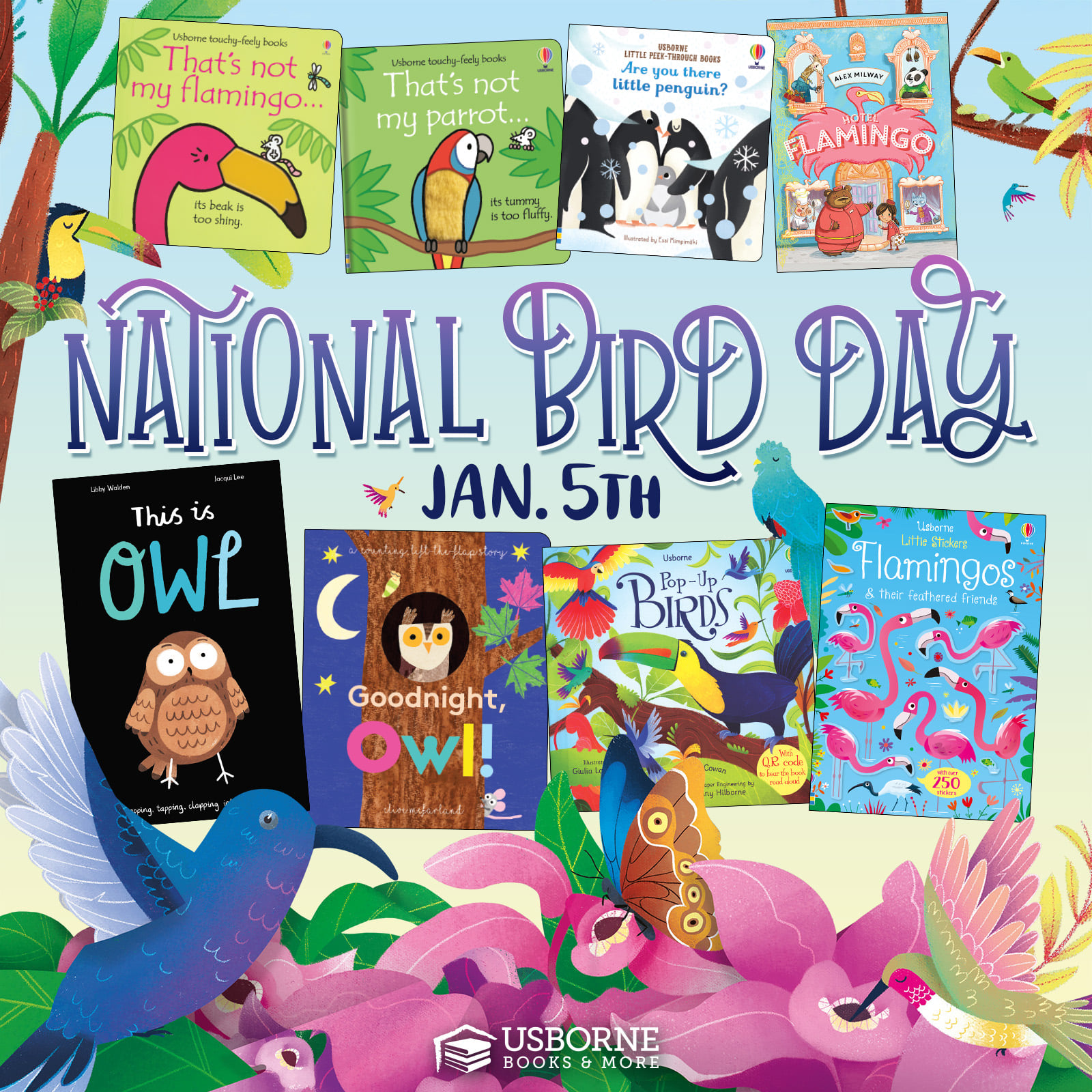 National Bird Day is January 5th.