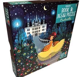 Usborne Cinderella Book & Jigsaw Puzzle