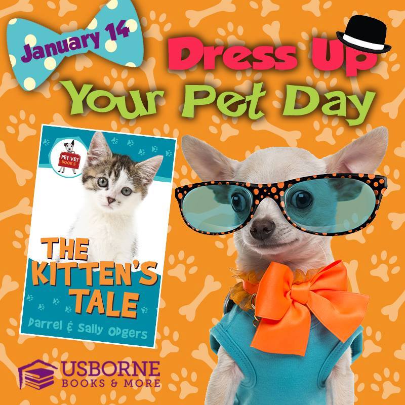 National Dress Up Your Pet Day is January 14th.