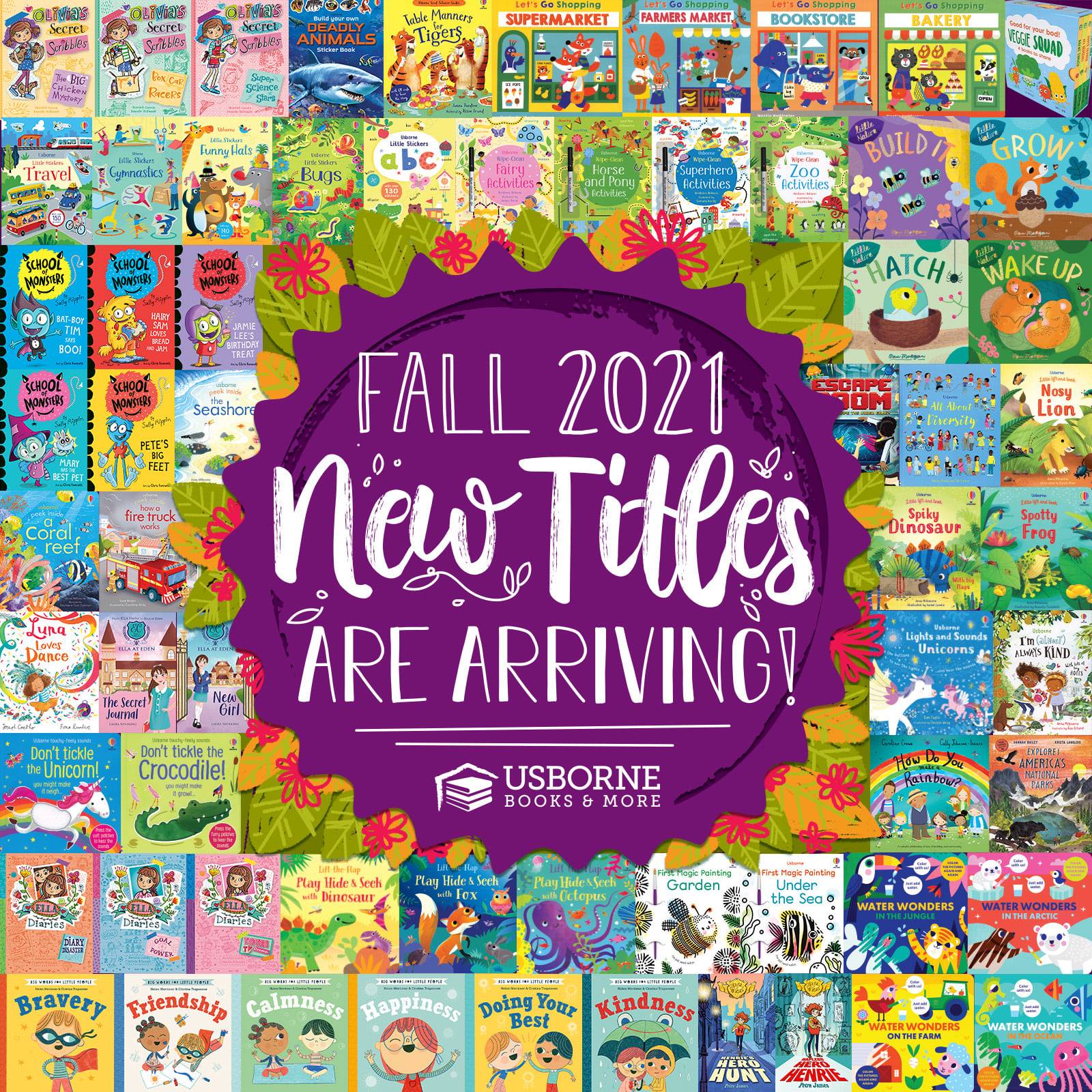 Usborne Books New Titles - Fall 2021