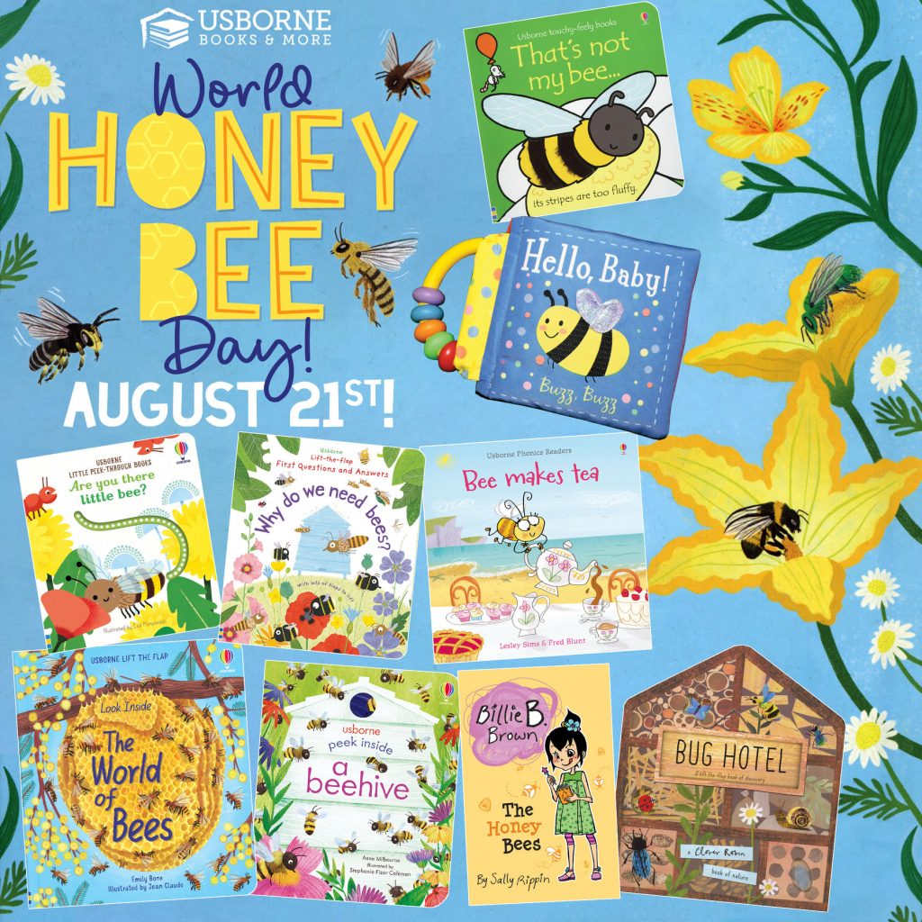World Honey Bee Day is August 21st.