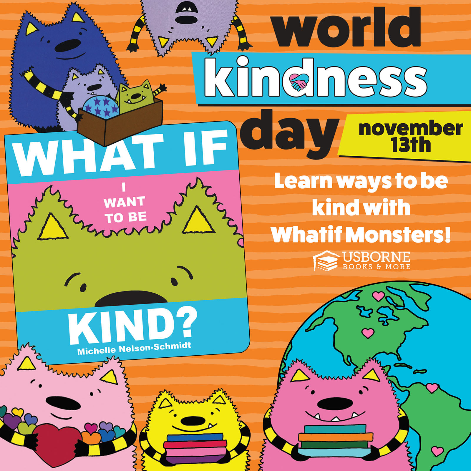 World Kindness Day is November 13th.