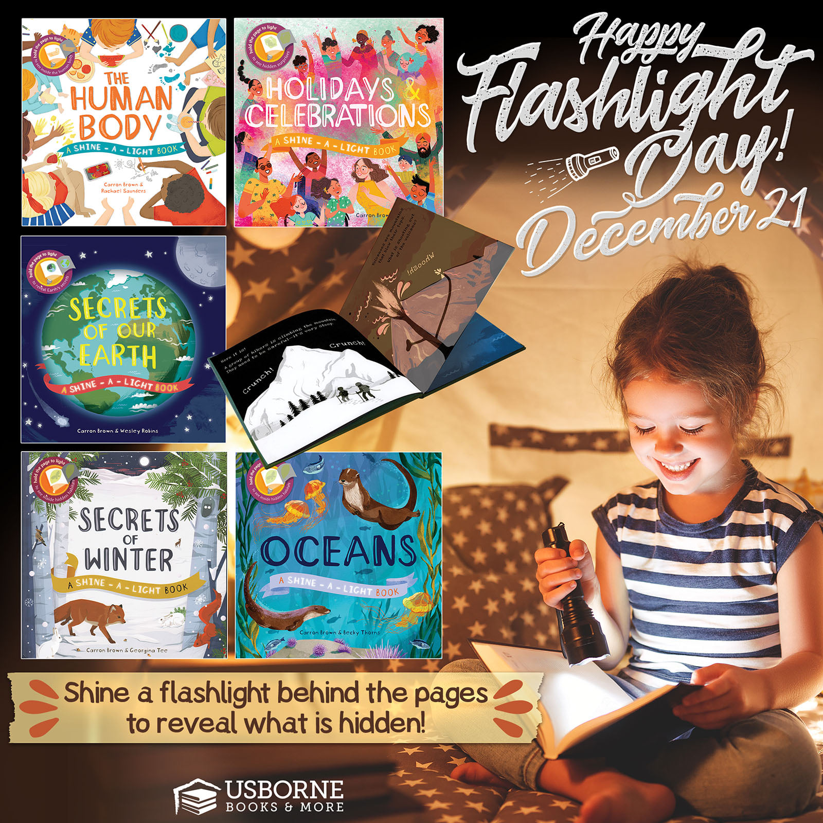 Flashlight Day is December 21st.