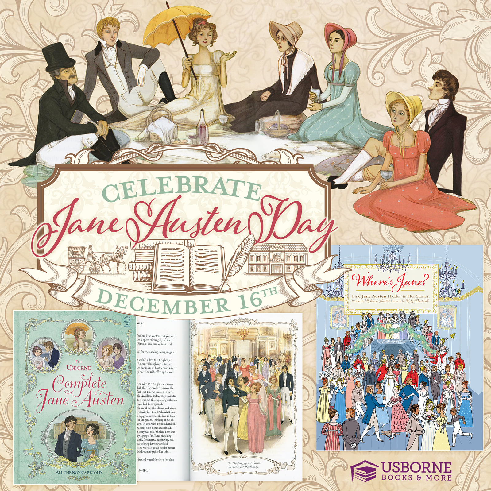 Jane Austen Day is December 16th.