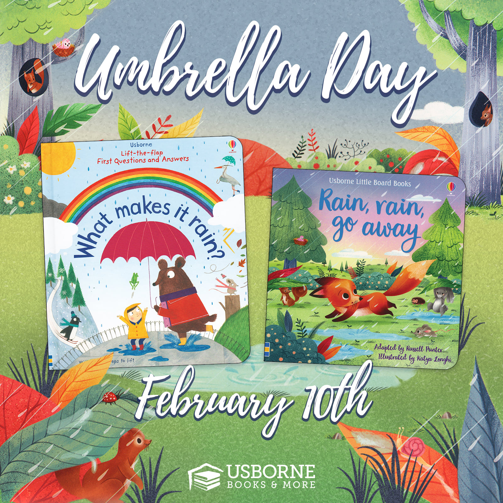 National Umbrella Day is February 10th.