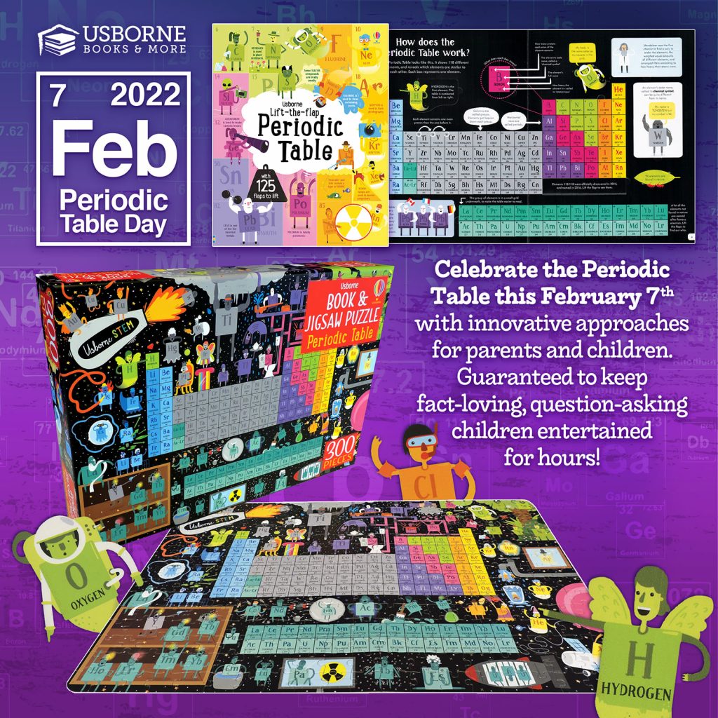 Periodic Table Day is February 7th.