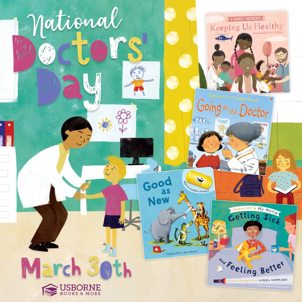 National Doctors' Day is March 30th.