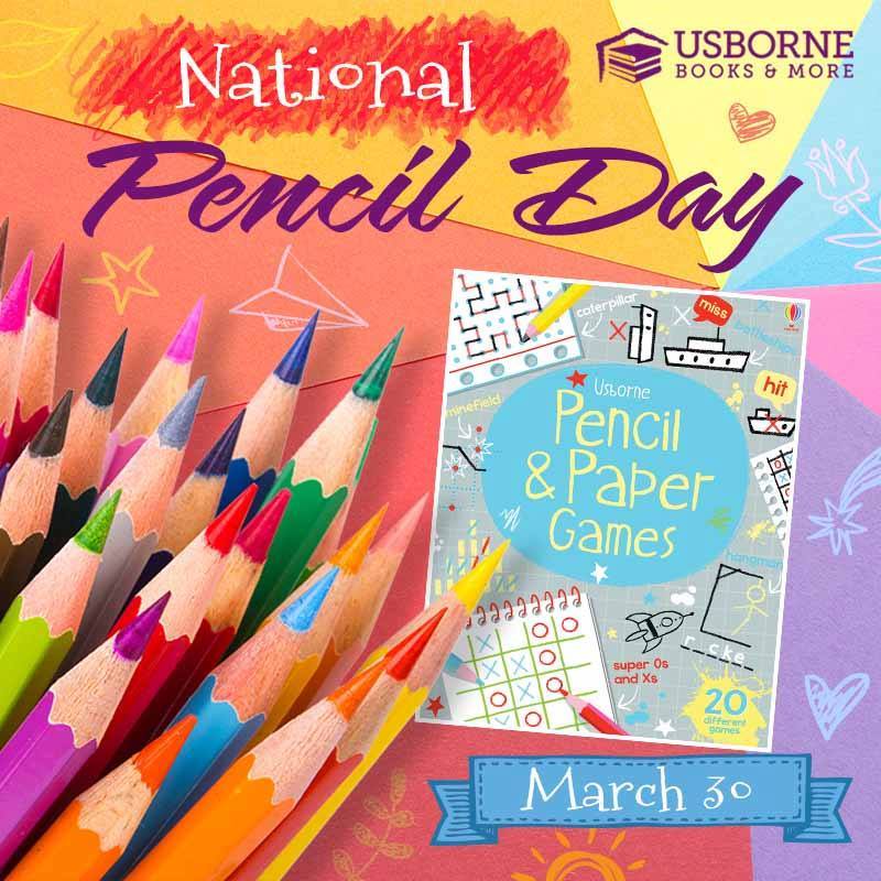 National Pencil Day is March 30th.