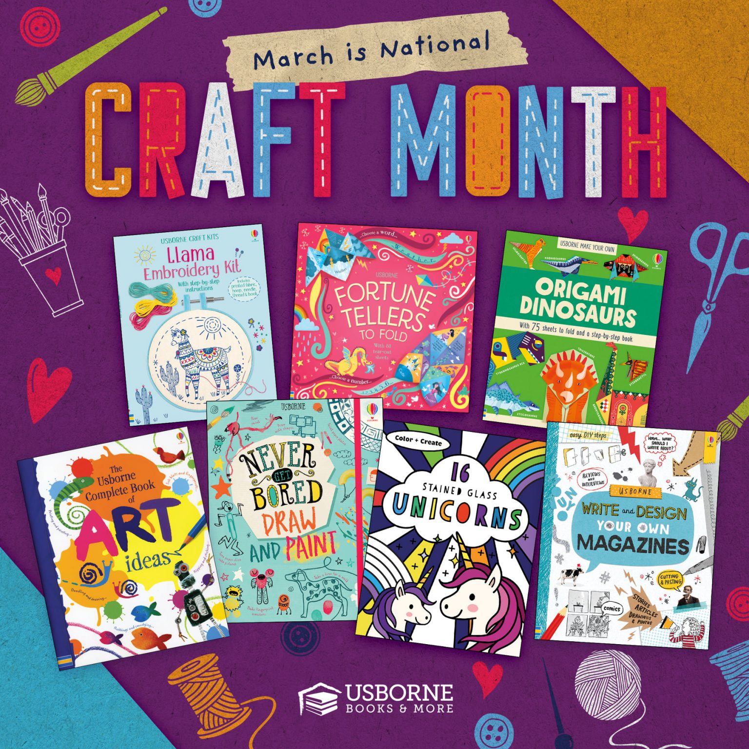 March National Craft Month Barnyard Books Brand Partner of PaperPie