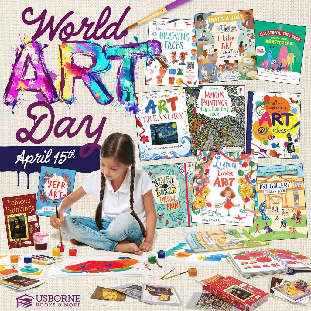 World Art Day is April 15th.