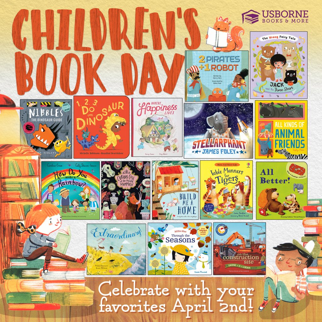 International Children's Book Day is April 2nd.