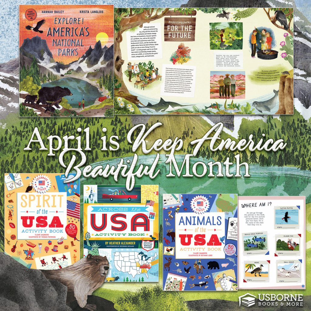 April is Keep America Beautiful Month.