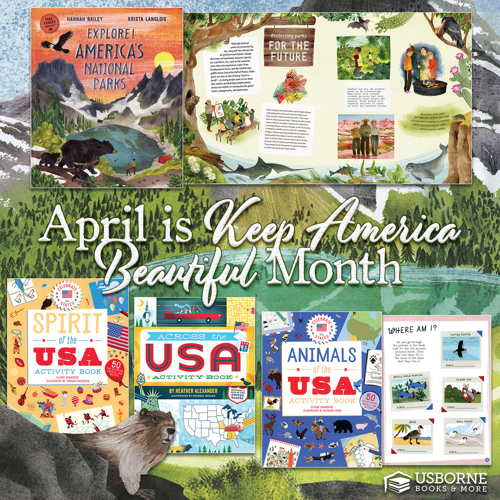 April - Keep America Beautiful Month