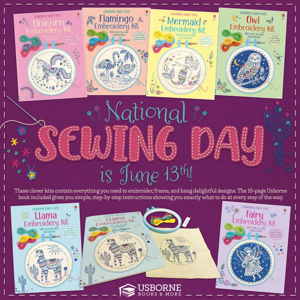 National Sewing Day is June 13th.