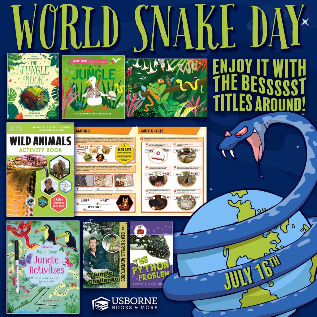 World Snake Day is July 16th.