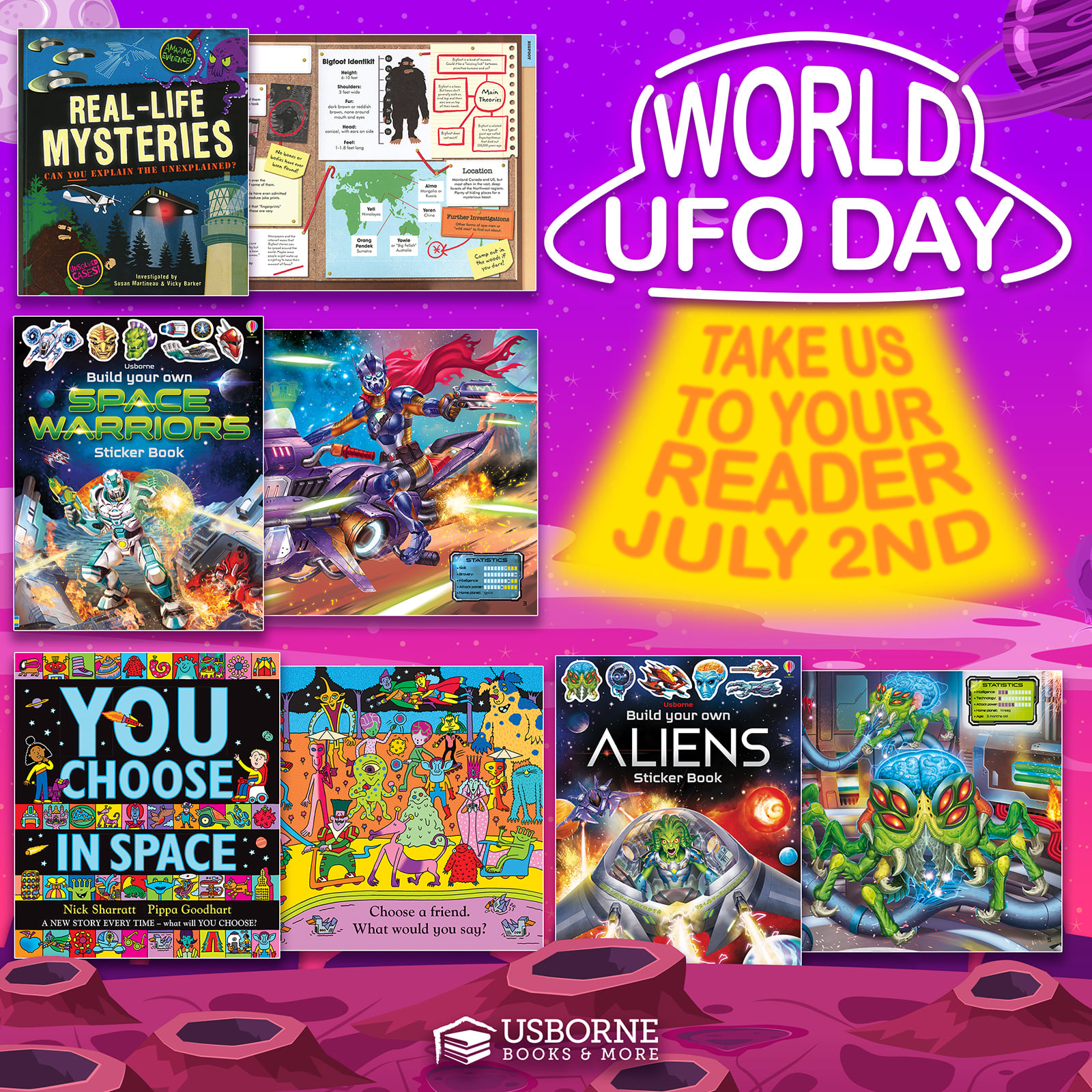 World UFO Day is July 2nd.