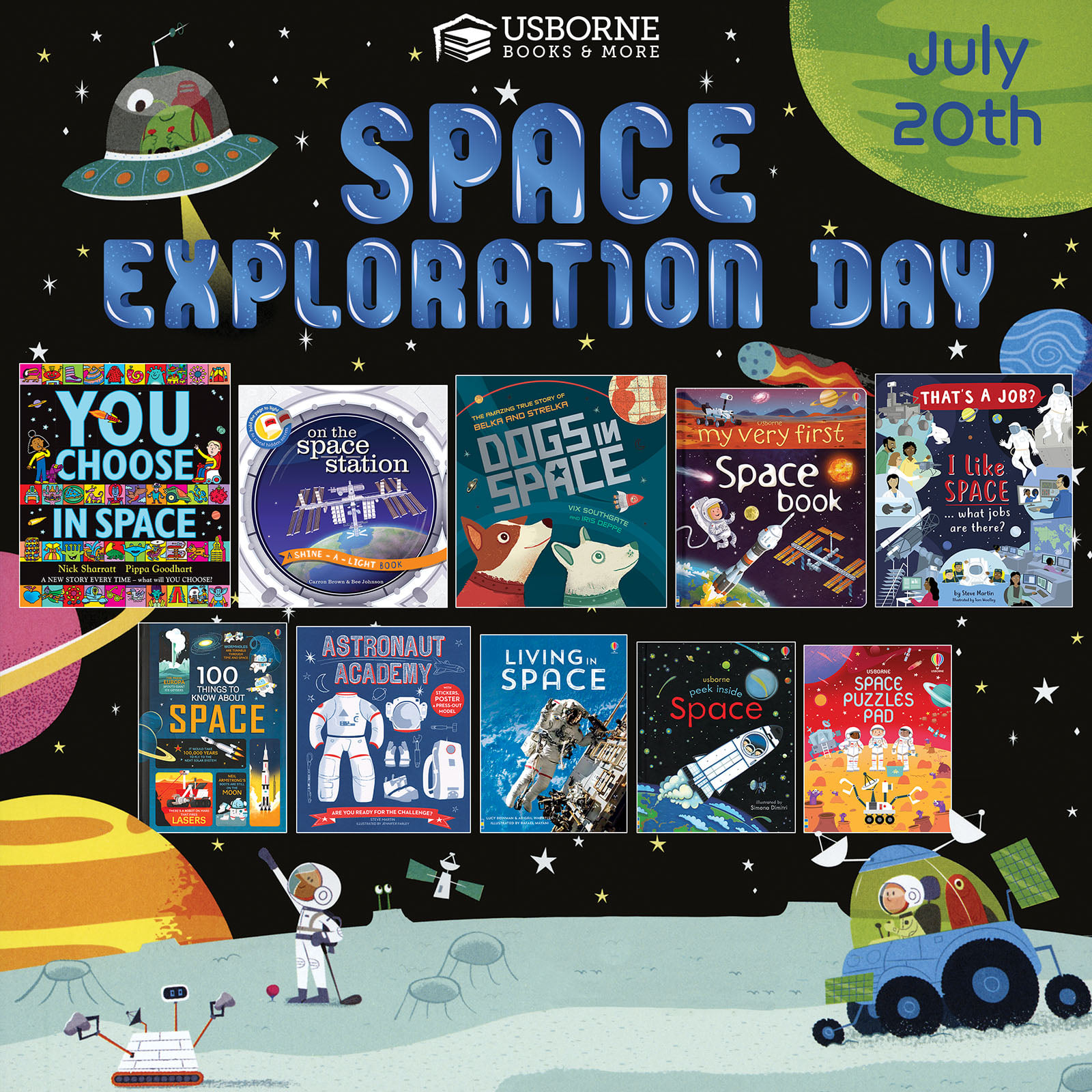 Space Exploration Day is July 20th.