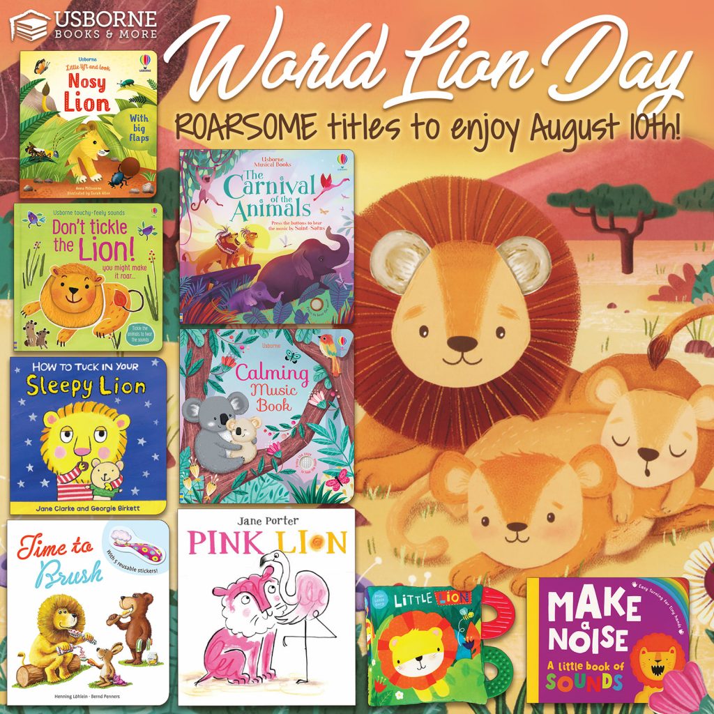 World Lion Day is August 10th.