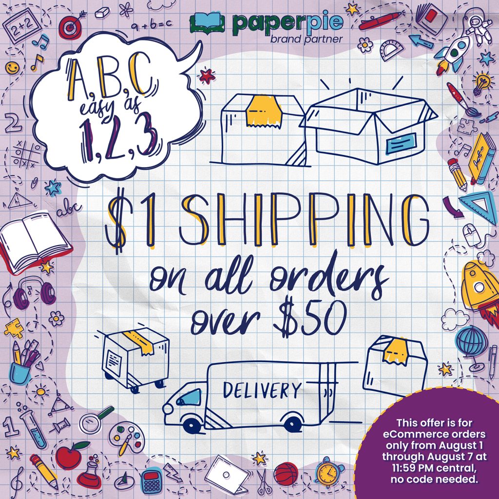 PaperPie Shipping