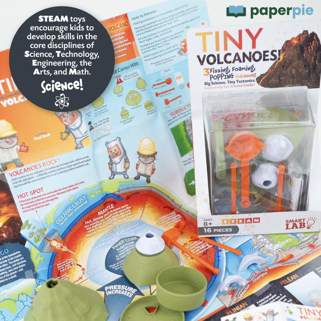 PAPERPIE TINY VOLCANOES!