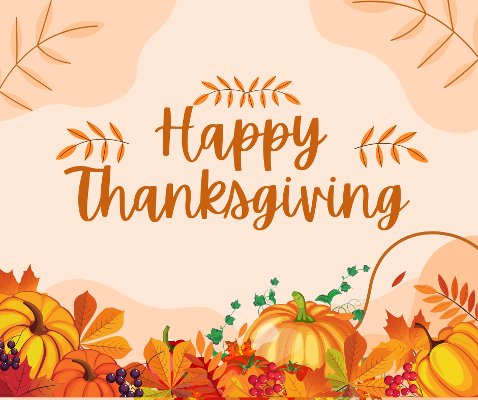 Happy Thanksgiving, friends!